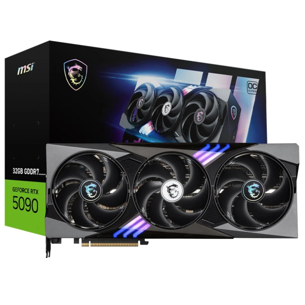 【MSI 微星】RTX 5090 32G GAMING TRIO OC 顯示卡