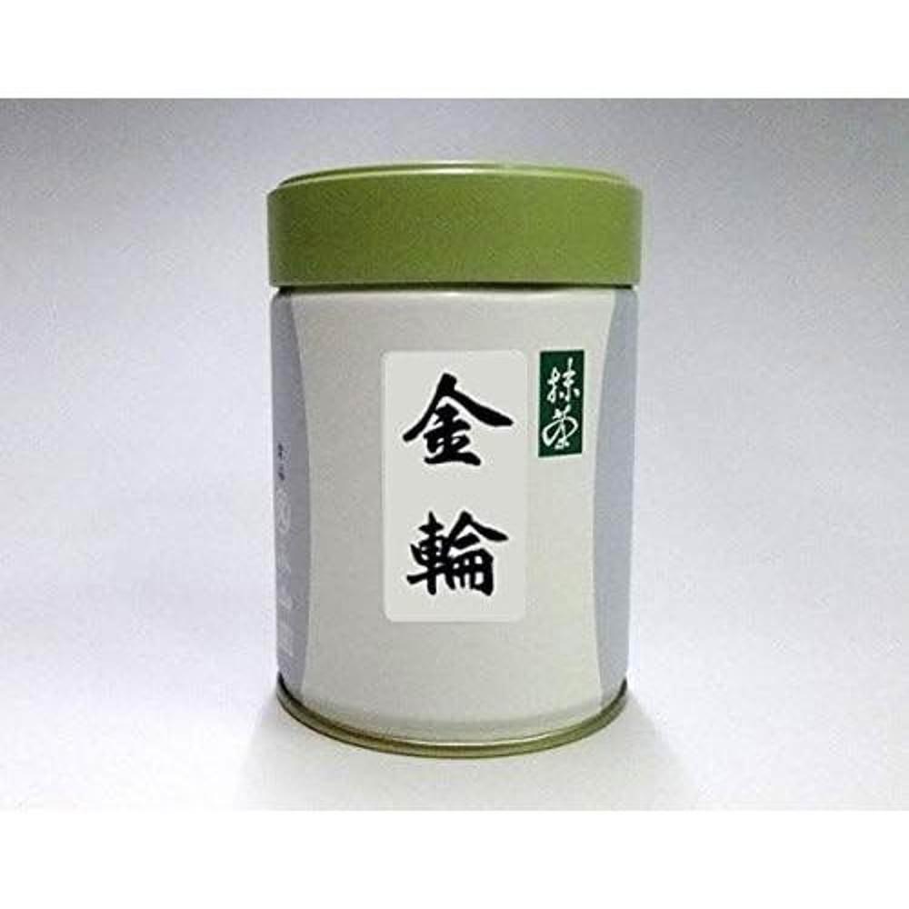 お抹茶丸久小山園金輪100g缶 抹茶粉