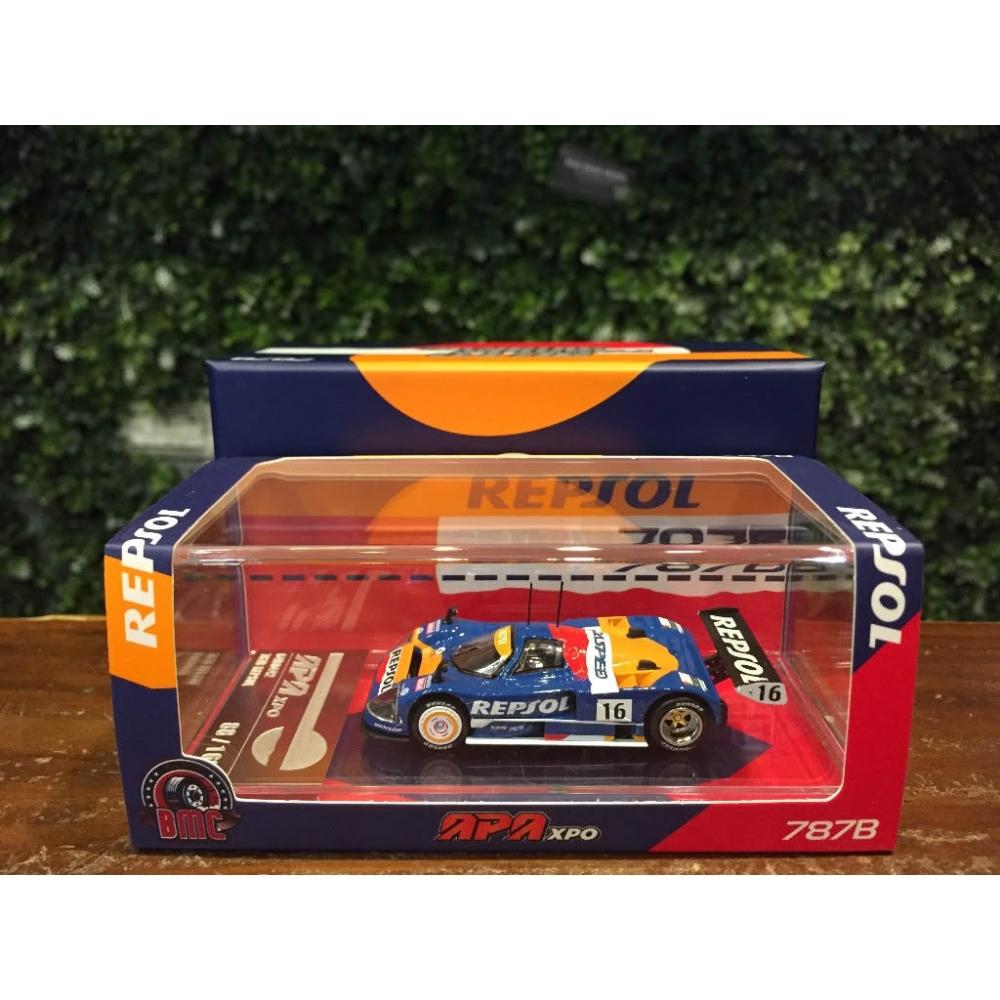 787b Repsol 1/64 BMC Mazda 787B Repsol Fosan 64B0442【MGM】