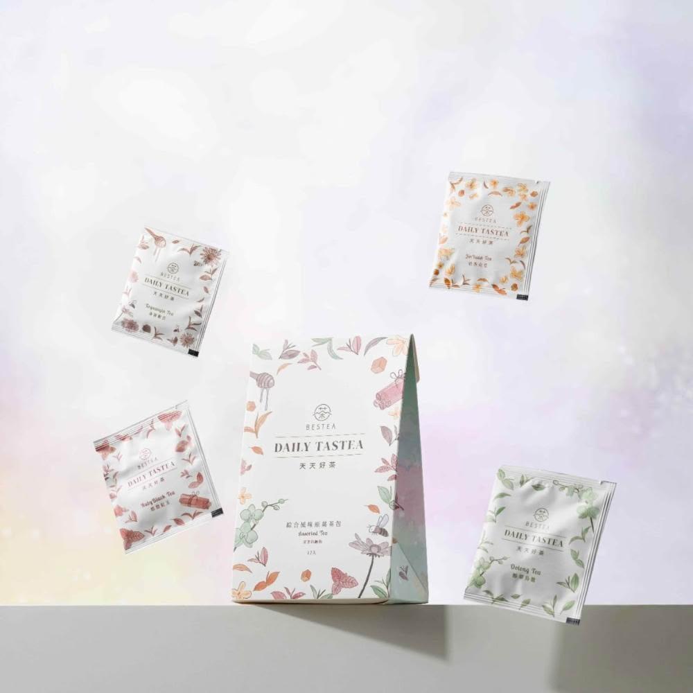 【天下第一好茶】芬芳的總和｜綜合原葉茶包12入｜天天好茶