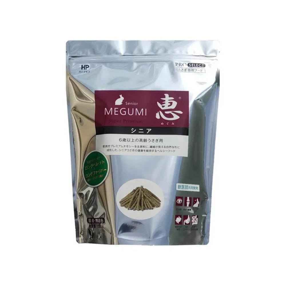 HI PET MEGUMI  惠 高齡兔用牧草主食750g/包(HI PET惠 牧草條)