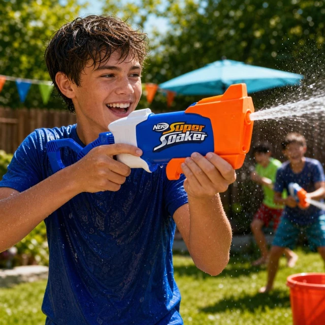 【Hasbro 孩之寶】NERF超威水槍系列-暴雨