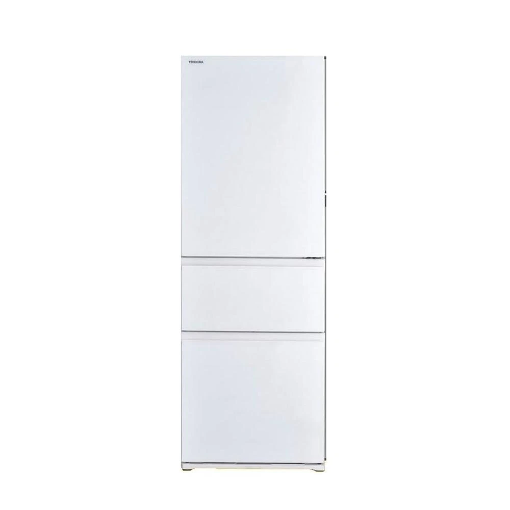 【TOSHIBA 東芝】TOSHIBA 東芝 366L 鏡面白三門冰箱 GR-RB469WE-PGT(21)