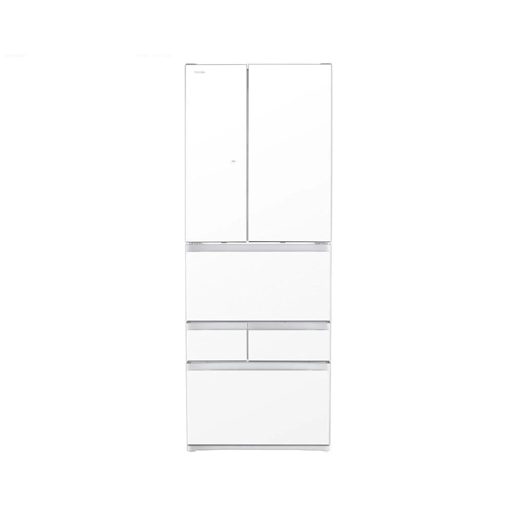【TOSHIBA 東芝】TOSHIBA 東芝 551L 髮絲玻璃鏡面ZP系列六門變頻電冰箱 GR-ZP550TFW(UW)