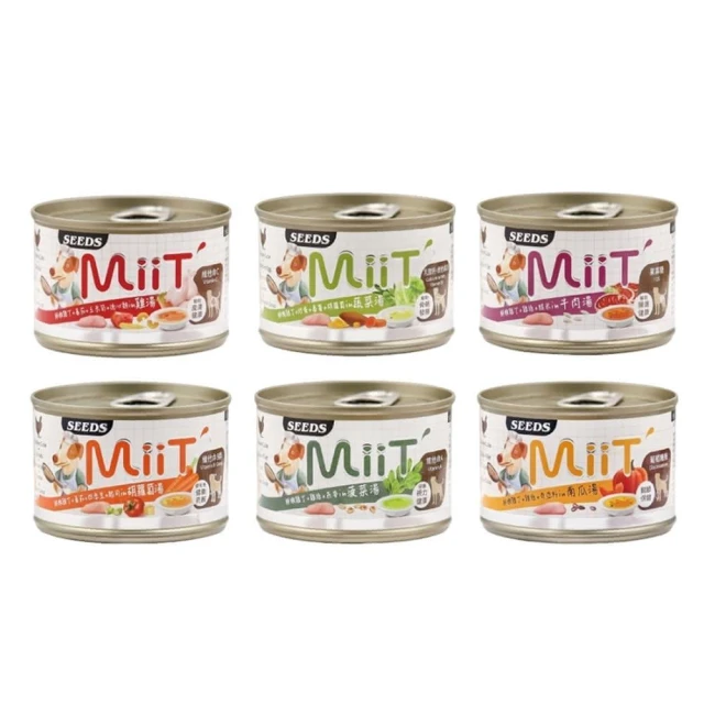 【Seeds 聖萊西】MiiT 有雞愛犬機能湯罐 170G 湯罐/狗罐頭/宅寵醬寵物用品