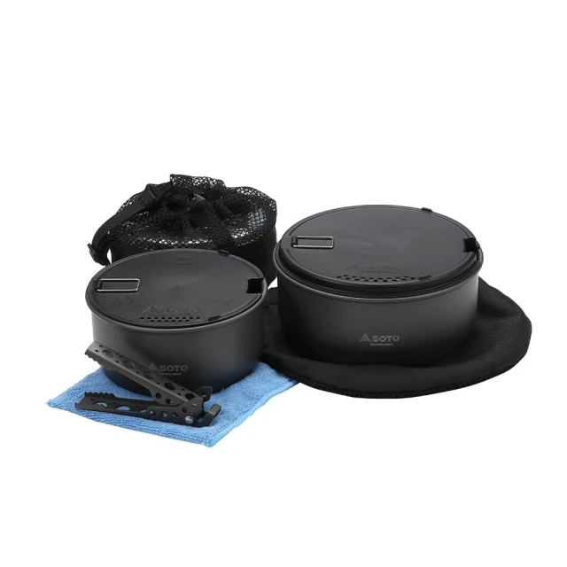【SOTO】戶外鍋具9件組 SOD-501