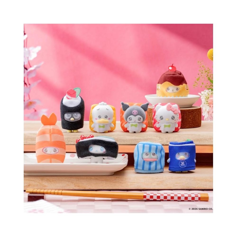 【BANDAI 萬代】三麗鷗Sanrio 好朋友大家一起吃壽司 盲包(隨機出貨)(拆封不退)