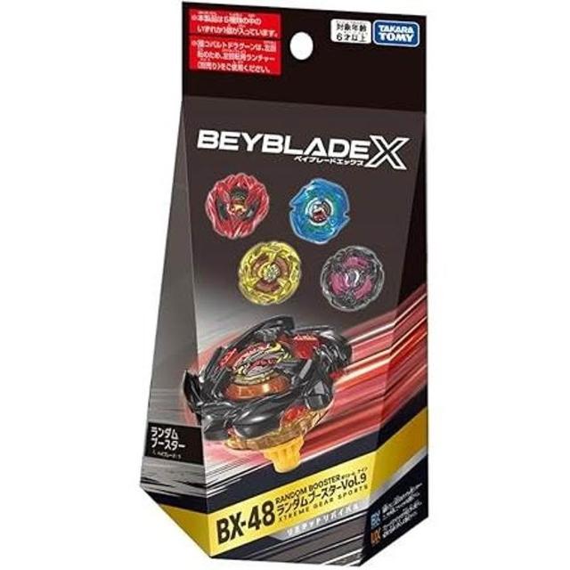 Beyblade 戰鬥陀螺】TAKARA TOMY 爆旋陀螺X BX-48 第9彈鈷藍龍金屬黑