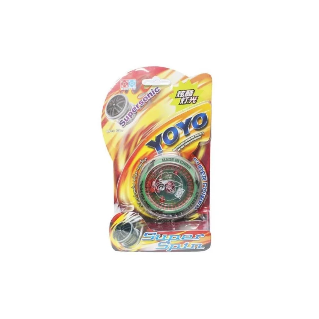 炫酷燈光溜溜球 合金發光溜溜球 /一個入 有閃光 YOYO溜溜球 軸承溜溜球 -CF119449