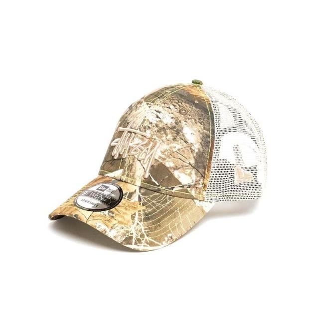 STUSSY】Stussy New Era 9twenty Basic Trucker 卡車帽帽子枯葉迷彩