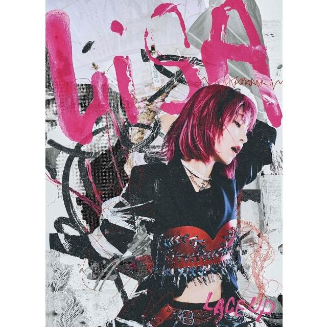 日版LiSA 7th專輯「LACE UP」CD+BD+寫真書初回生產限定盤A
