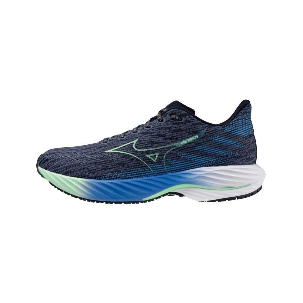MIZUNO 美津濃】MIZUNO美津濃WAVE RIDER 28 一般楦避震緩衝男鞋慢跑鞋