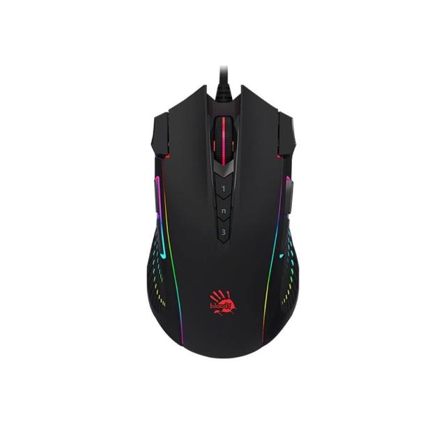 【A4 Bloody 雙飛燕】血手幽靈 BLOODY J90S 雙槍俠 RGB 有線電競滑鼠 免費送核心3/4(已永久激活) J90s