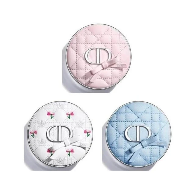 Dior 迪奧 超完美氣墊粉餅 2026限量高訂外殼｜氣墊粉蕊 粉色/藍色/小花蝴蝶結 日本境內限定版 一日限定特價