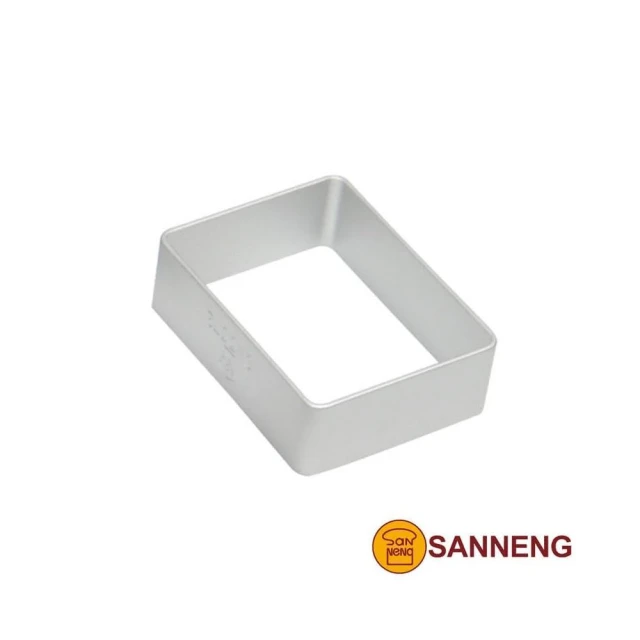 【SANNENG 三能】伴桌｜三能 長方圈(陽極) SN3771 鳳梨酥模 一口酥 48*36*16mm