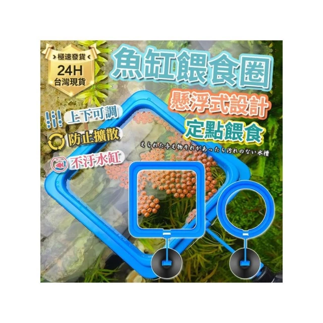 龜室 台灣現貨免運 浮力 餵食圈 水族 魚缸 自動餵食器 魚飼料 烏龜 養魚 飼料集中 餵魚