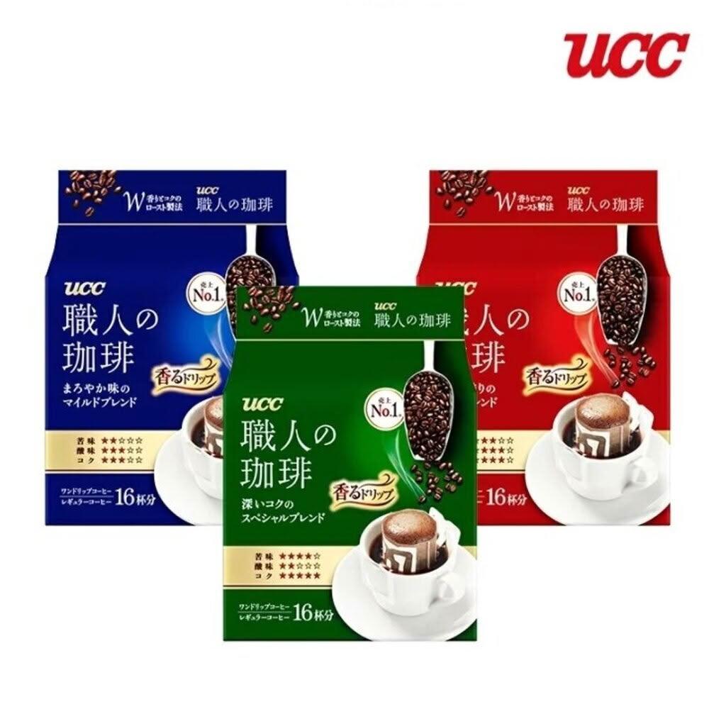 日本 上島咖啡 UCC 職人咖啡 濾掛咖啡 黑咖啡 咖啡 UCC咖啡 濃醇 特選 溫醇風味 掛耳 悠