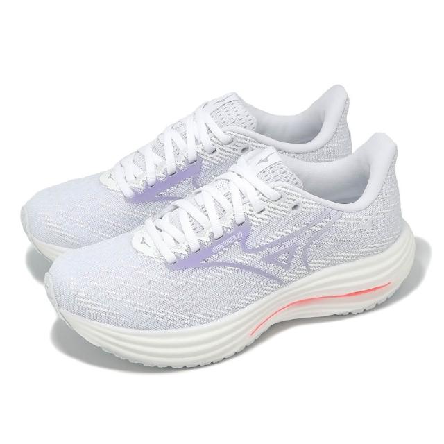 MIZUNO 美津濃】MIZUNO 美津濃女慢跑鞋Wave Rider 29 一般楦紫運動長跑