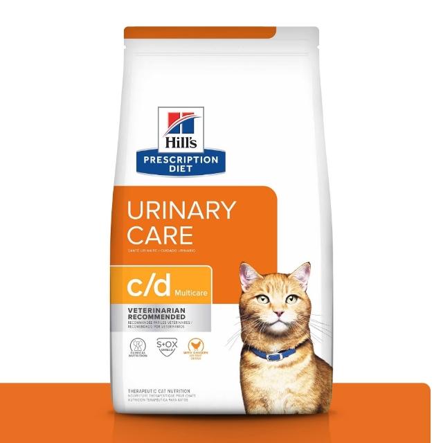 【Hills 希爾思】貓用 c/d 全效泌尿道護理 處方飼料 6KG