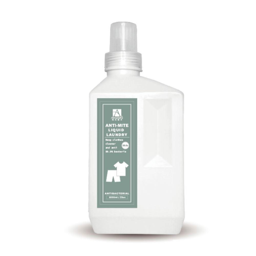 【Alexandra 雅莉珊卓】天然防螨抗菌洗衣精 1000ML-2入 洗衣精 洗衣液 抗菌洗衣精 濃縮洗衣精 天然植萃抗菌洗衣精 酵素洗衣精