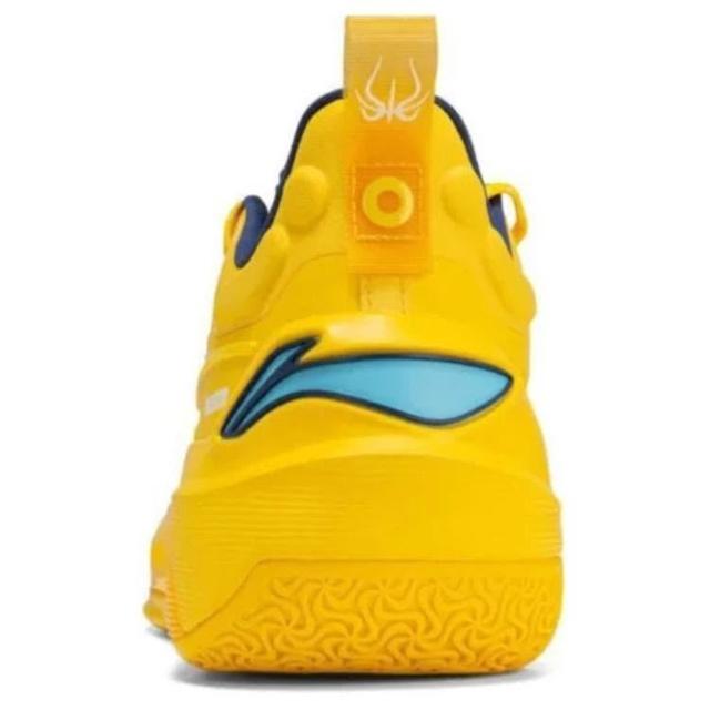 LI-NING 李寧】LiNing李寧馭帥16 V2 舒適防滑耐磨低幫籃球鞋男款黃色