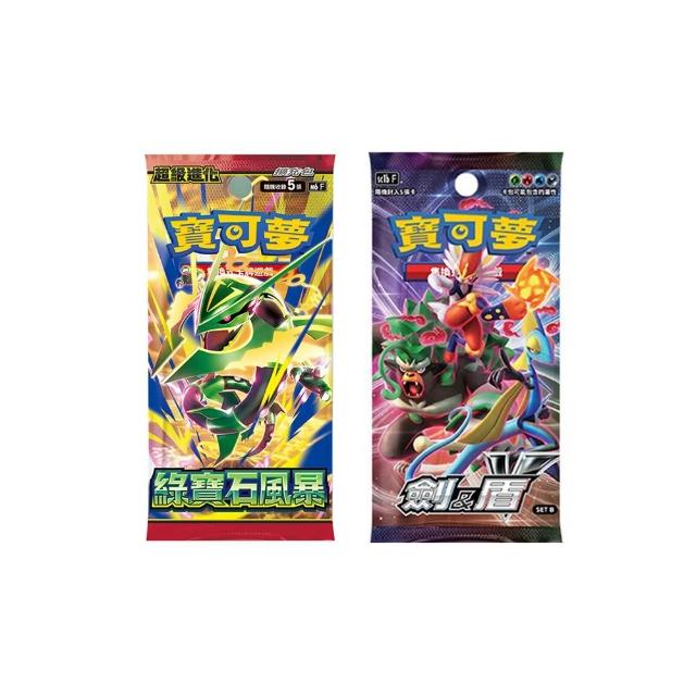 【POKEMON 精靈寶可夢】PTCG 寶可夢集換式卡牌 超級進化 擴充包 綠寶石風暴 原裝盒(內30包)M6F /劍&盾SET B