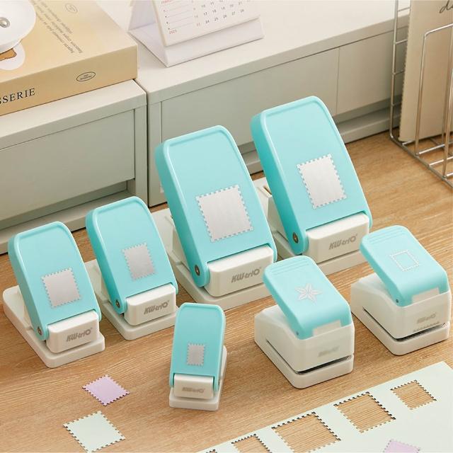 【KW-triO】可得優 郵票壓花器 5款 手作卡片 手帳DIY 兒童勞作 造型打孔器 造型打孔機