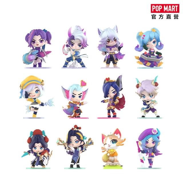 POPMART 泡泡瑪特】金鏟鏟之戰小小英雄系列盲盒第二彈公仔