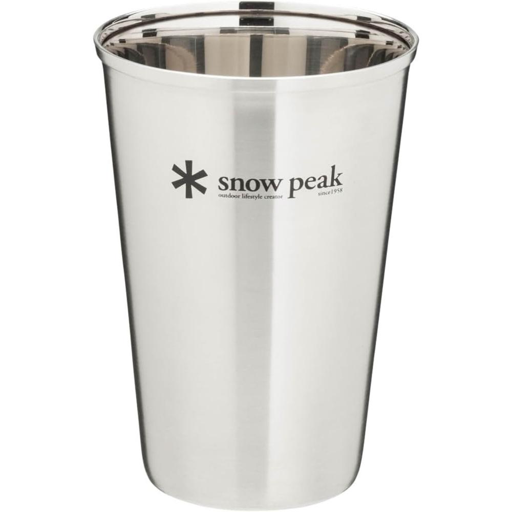 Snow Peak】【日本限定】Snow Peak ECO CUP 500ml 不鏽鋼露營杯可愛極