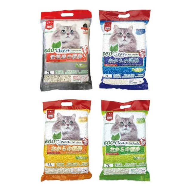 【ECO 艾可】豆腐貓砂7L約2.8公斤貓砂 活動搶購價🎉