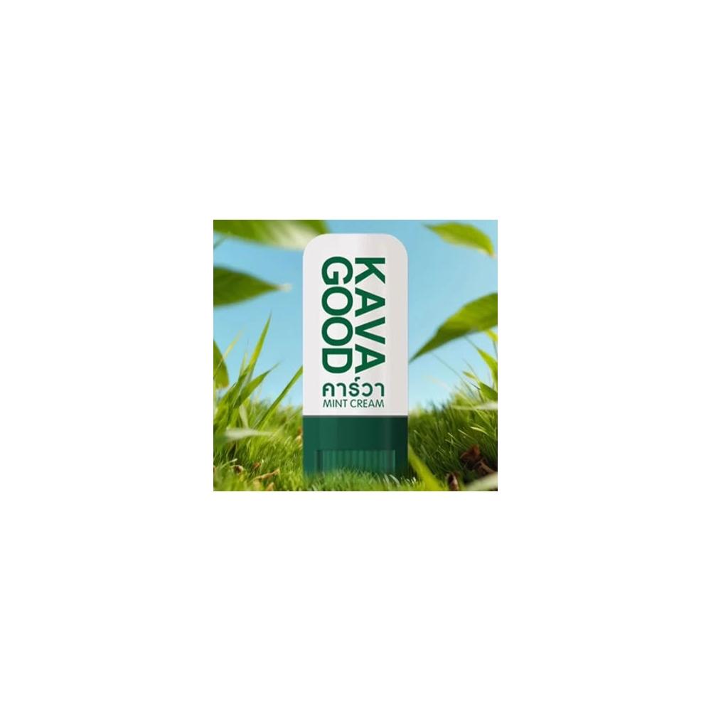 泰國kavagood卡瓦庫德青草棒薄荷綠膏蚊蟲叮咬兒童解癢清涼舒緩膏精油