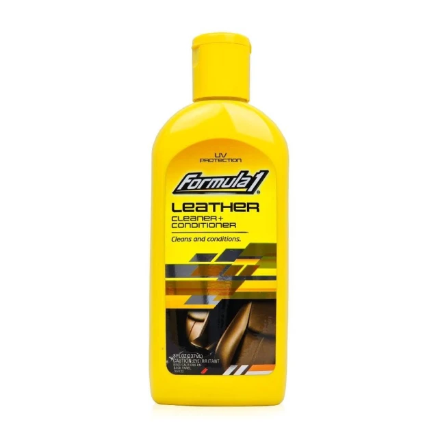 【Formula1】Formula 1 皮革先生 皮革護理乳蠟 F615155 (237ml/貂油滋潤/防乾燥龜裂/皮椅/皮包/皮鞋保養)