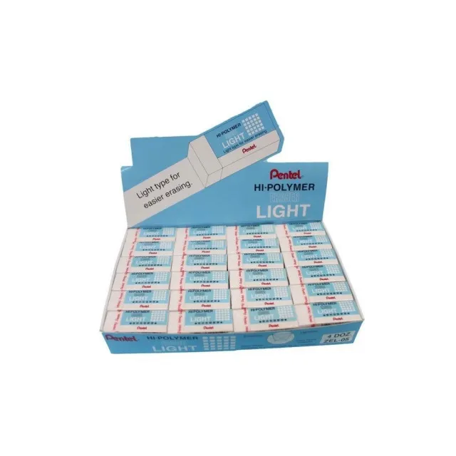 【Pentel 飛龍】Pentel 飛龍牌 ZEL-05 易拭型塑膠擦/一小個入 易拭型橡皮擦 環保塑膠擦 MIT製