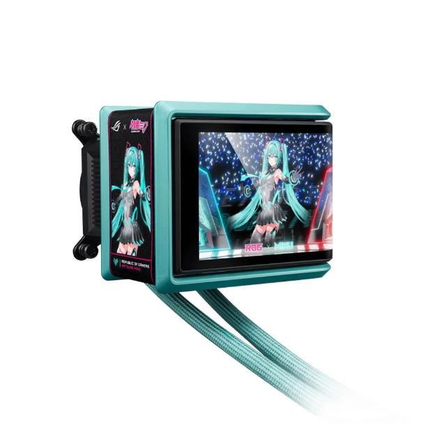 ASUS 華碩】ROG RYUO IV 360 ARGB MIKU 初音龍王四代(初音聯名款)一體