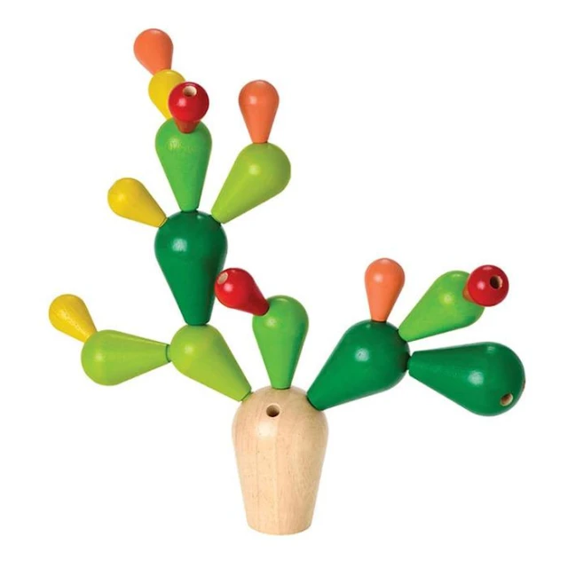 【Plantoys】平衡仙人掌 / 平衡遊戲 / 木製玩具